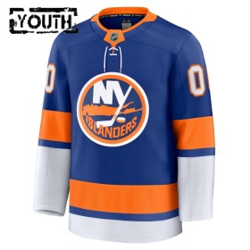 Barn Ishockey New York Islanders tröja med eget tryck Fanatics Premium 2024-25 Blå Hemma